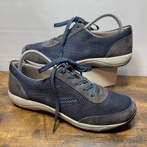 Dansko  Knit Sneakers Womens 41  US 11 Walking Shoes Navy